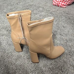 a new day Tan Heeled Boots
